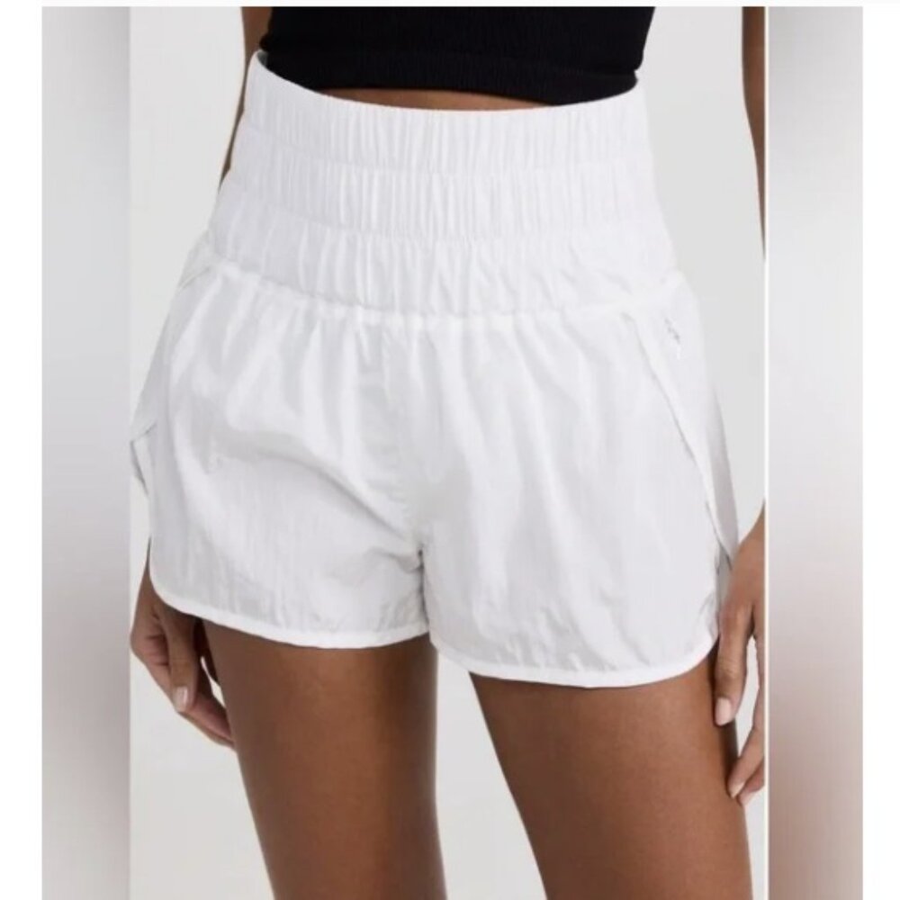 NWT FP Movement The Way Home Shorts, Optic White | Size Large